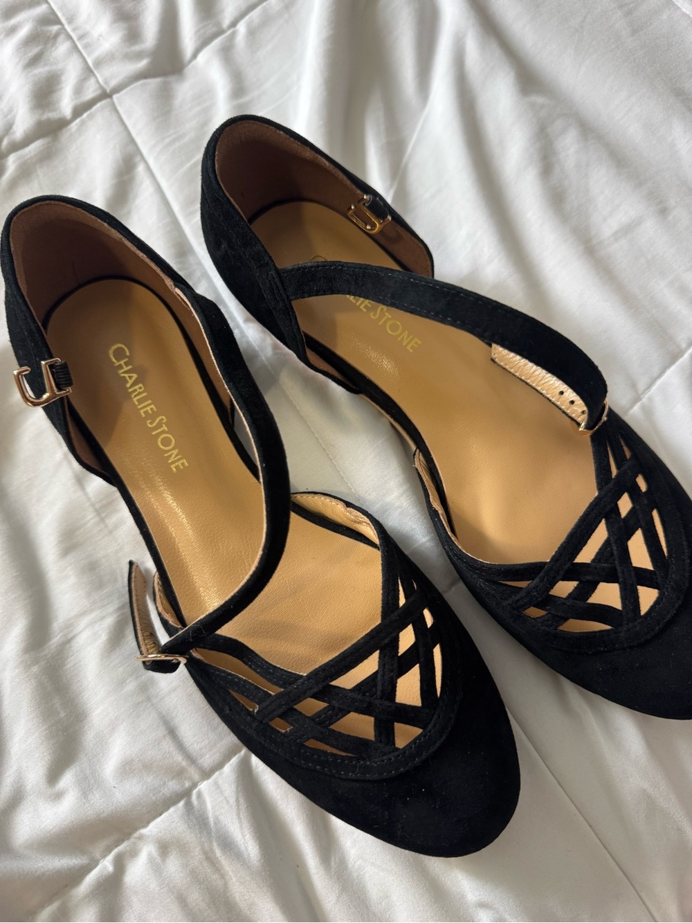 Charlie Stone Serpente (Black) Shoes